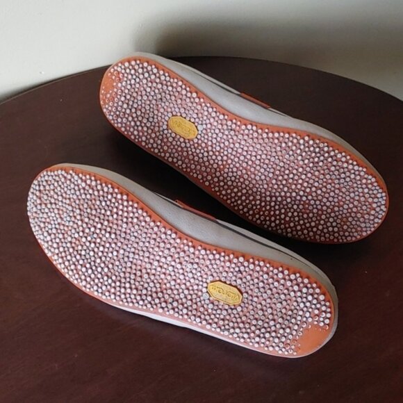 Sebago footwear for women size 7M white Blue and Orange - Picture 9 of 11